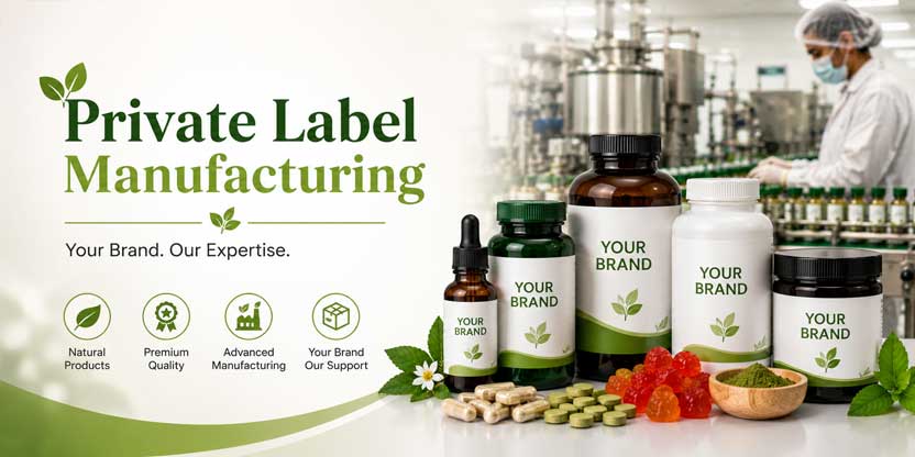 Private Label Ayurvedic and Herbal Manufacturing